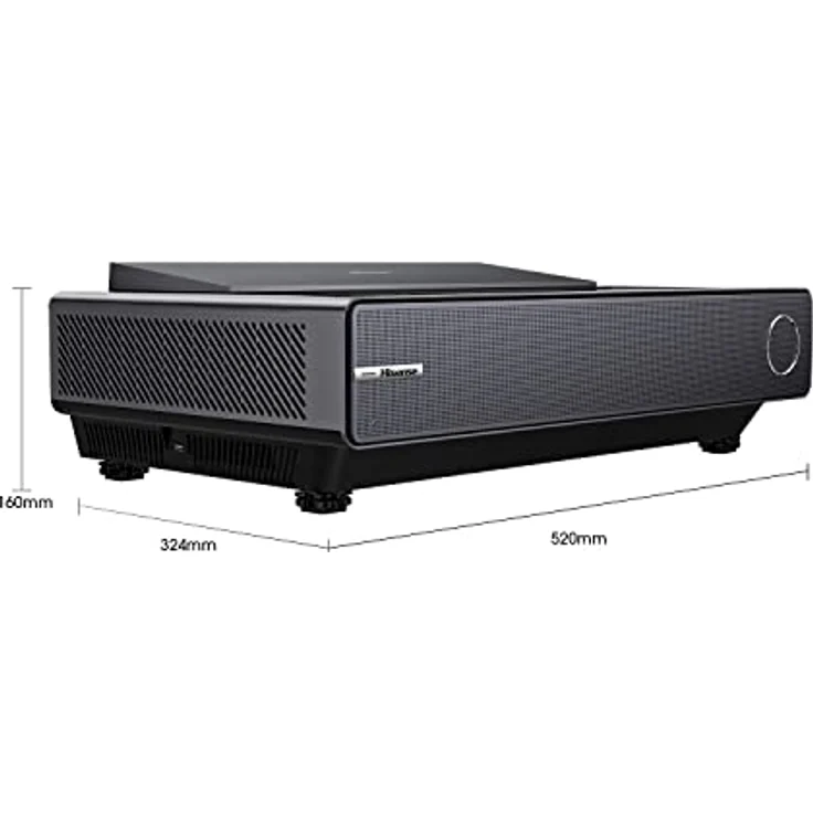 Hisense PX1-Pro 90-130 Zoll Trichroma Laser Projektor, 4K Laser Cinema, UHD, HDR, RGB Laser Technologie, Smart OS, HDMI 2.1., Dolby Atmos, Android Q – ohne Leinwand – Bild 2