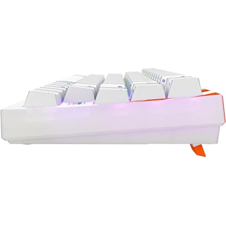 CHERRY XTRFY K5 Pro TMR Compact, Magnetisch verkabelte Gaming-Tastatur mit MK Crystal-Schaltern, Hot-Swap, 8000 Hz, US Layout (QWERTY), Weiß – Bild 4