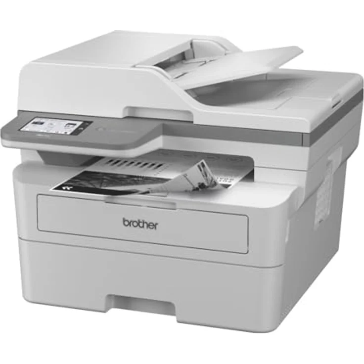 Brother MFCL2960DW Monochrom-Laser-Multifunktionsdrucker mit 34 Seiten pro Minute, automatischem beidseitigem Drucken und Kopieren, kabelgebundenem Netzwerk, WLAN, 8,8 cm Touchscreen-Display, 1500 – Bild 3