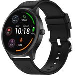 Denver Smartwatch SWC-387B, Bluetooth Smartwatch mit AMOLED-Full-Touch-Display, Gesundheits- und Fitness-Tracking, schwarz