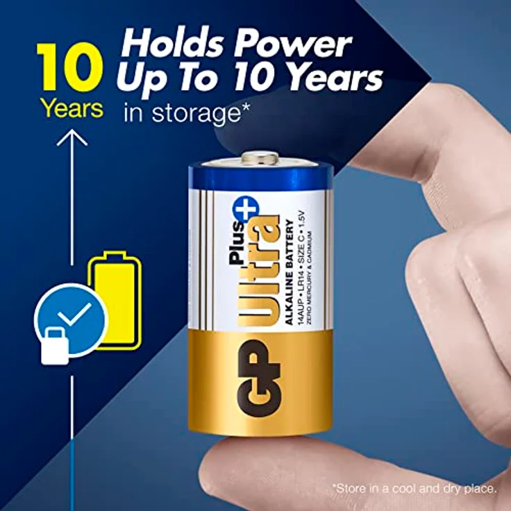 GP Alkaline Batterie (C, Baby, LR 14, 1,5V) – Bild 2