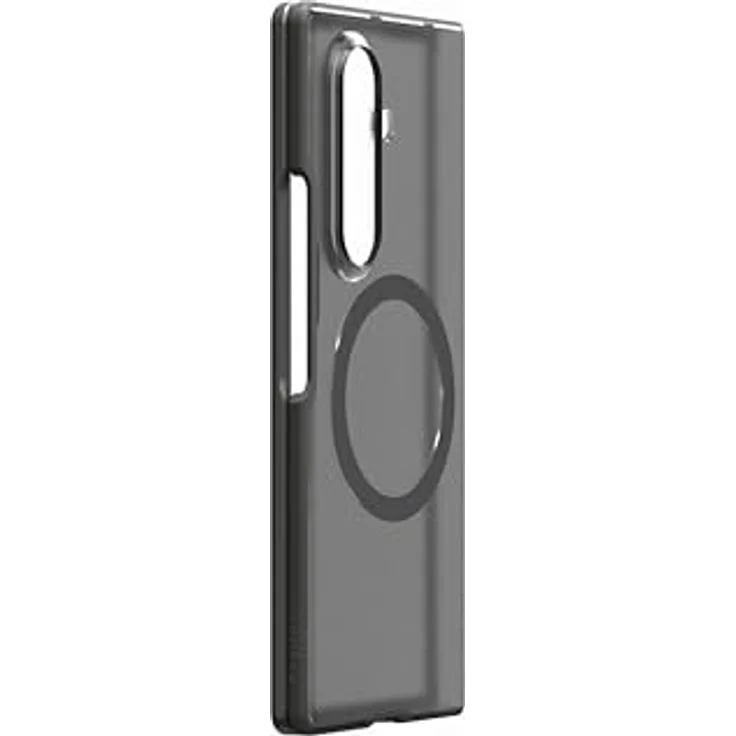 Designed for Samsung Spigen Capella Case für Galaxy Z Fold7, semitransparente Handy-Hülle mit Magnet, Qi2-Charger kompatibel, Harteschale mit weicher Kante, Frost Black – Bild 3