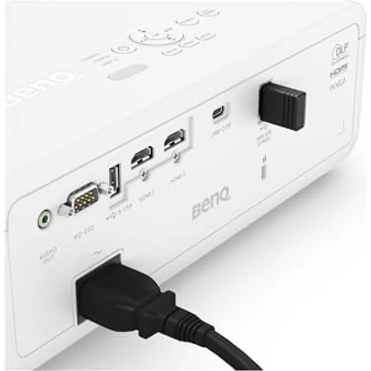 BenQ LW650 Business Beamer, 4000 Lumen, energiesparende Laser-Technologie, kabellose Projektion, USB-C Anschluss – Bild 7