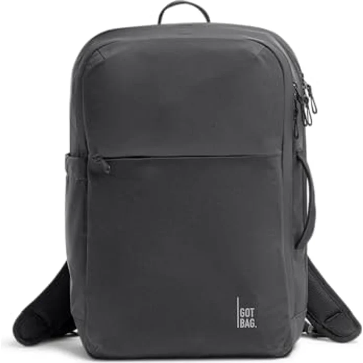 GOT BAG Commuter Pack, Laptop-Rucksack bis 16 Zoll aus recyceltem Plastik, wasserabweisend, 19 Liter Volumen, Büro & Uni Backpack – Bild 1