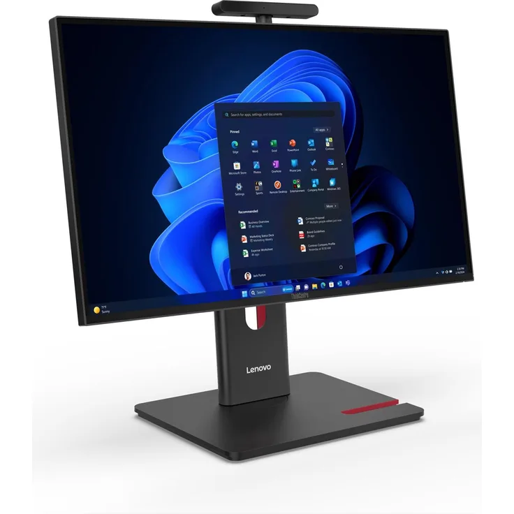 Lenovo ThinkCentre M90a Gen 6, All-in-One-PC mit 23,8 Zoll Full HD, Intel Core Ultra 7, 16 GB RAM, 512 GB SSD, Windows 11 Pro, schwarz