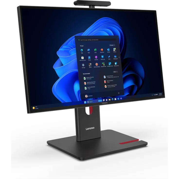 Lenovo ThinkCentre M90a Gen 6, All-in-One-PC mit 23,8 Zoll Full HD, Intel Core Ultra 7, 16 GB RAM, 512 GB SSD, Windows 11 Pro, schwarz