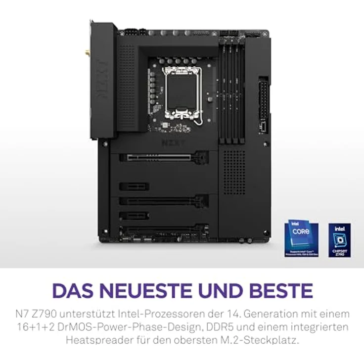 NZXT N7 Z790 Black Motherboard – Bild 2