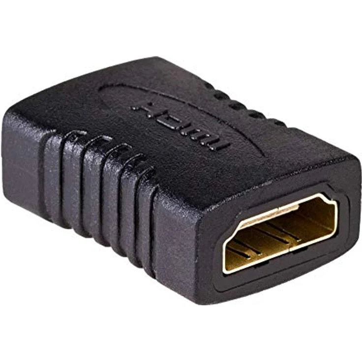 AKYGA (k-ad-05) HDMI F auf HDMI Adapter F, High Speed mit Ethernet, schwarz – Bild 2