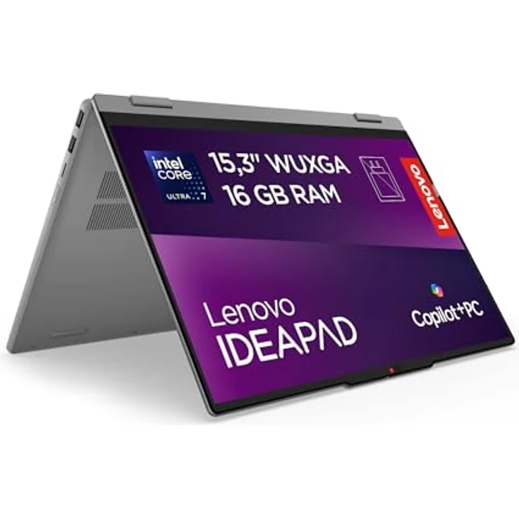 Lenovo IdeaPad 5 2in1 83UL0026GE, 15.3" WUXGA IPS, Intel Core Ultra 7 355, 16GB RAM, 1TB SSD, Windows 11, grau – Bild 1