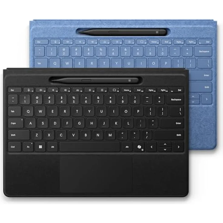 Microsoft Surface Pro Flex Keyboard mit Slim Pen schwarz - Surface Slim Pen 2 Bundle - DE, mit bis zu 41 Stunden ununterbrochenem Tippen und integriertem haptischen Motor – Bild 4