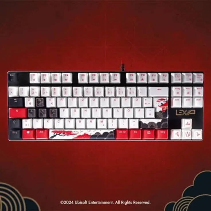 Lexip AC Shadows DISCIPLE, PC Game Keyboard mit speziell entwickeltem Design für Gaming – Bild 2