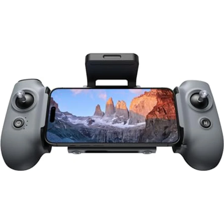 POTENSIC Atom 2 Drohnen Remote Controller, präzise Steuerung, ergonomisches Design, Grau – Bild 2