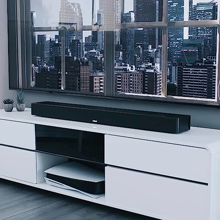 Nubert nuPro AS-2500 | Schwarze Soundbar | kompakte Soundbar mit Dolby Audio, DTS und Bluetooth | Aktiver TV-Lautsprecher für Spitzenklang | Geeignet für Wandmontage | Stereoton in 3-Wege-Technik – Bild 5