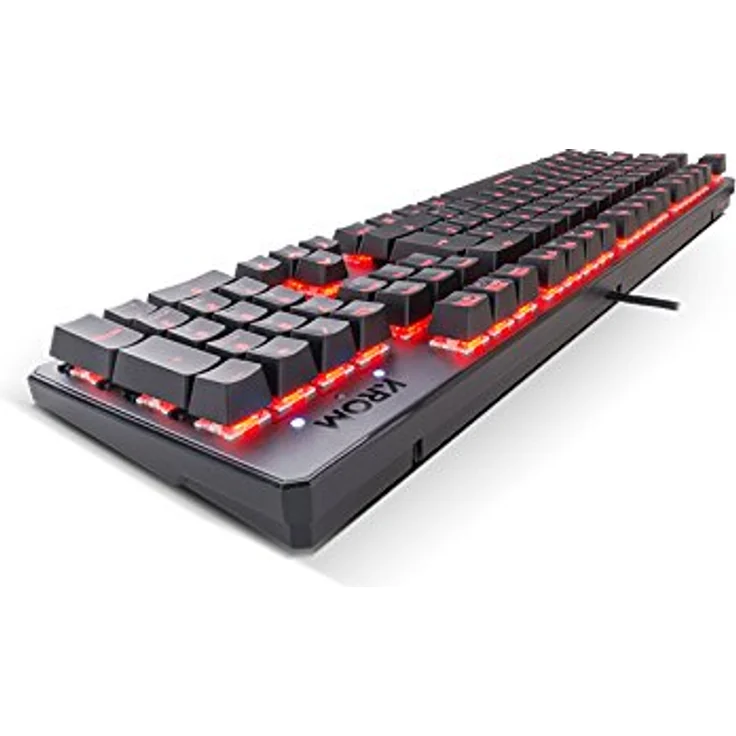 KROM Kernel USB Schwarz - Tastaturen (Standard, Verkabelt, USB, Mechanischer Switch, RGB-LED, Schwarz) – Bild 7