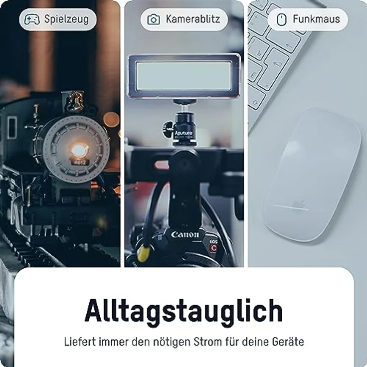ANSMANN Batterien AA 80 Stück, Alkaline Mignon Batterie, für Lichterkette uvm. – Bild 6