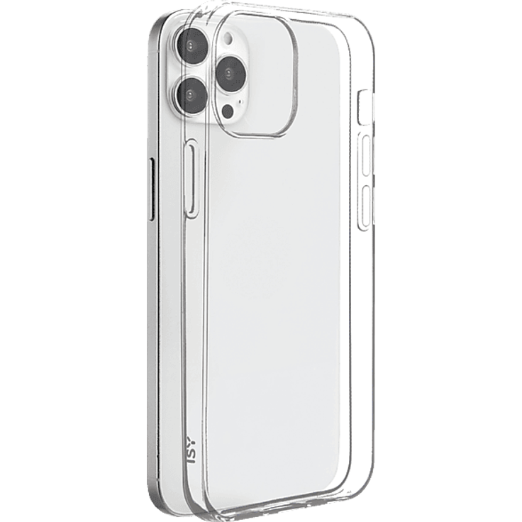 ISY ISC 1018, Backcover für Apple iPhone 13 Pro, transparentes TPU mit optimalem Schutz