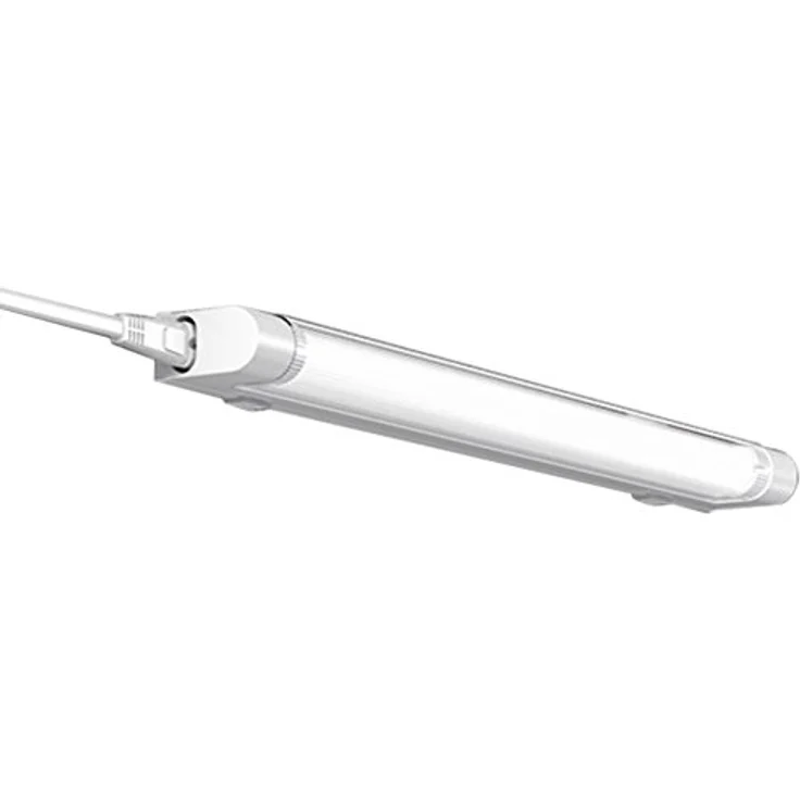 RZB LED Decken und Wandleuchte, Armatur Kunststoff, Diffusor klar prismatisch, EEK A+, 22 x 39 x 312 mm inklusive Zuleitung 1,80 m, 4 W, LED eingebaut 451156.002.1, Weiß