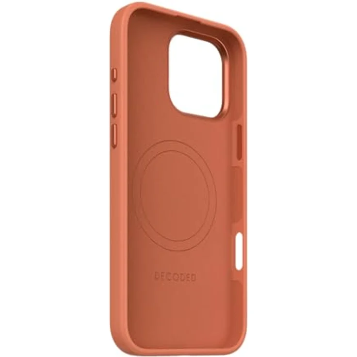 Decoded Silikon Hülle für iPhone 16 Pro Max, Antimikrobielles Material, MagSafe-kompatibel, Soft-Touch Liquid Silicone, Metall Kameraschutz, Rose – Bild 4