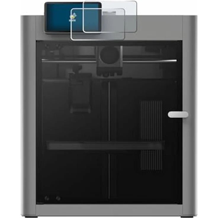 BROTECT Entspiegelungs-Schutzfolie für Bambu Lab P2S 3D Printer, 2 Stück Matte Displayschutz-Folie, Anti-Reflex, Anti-Fingerprint, Anti-Kratzer – Bild 2