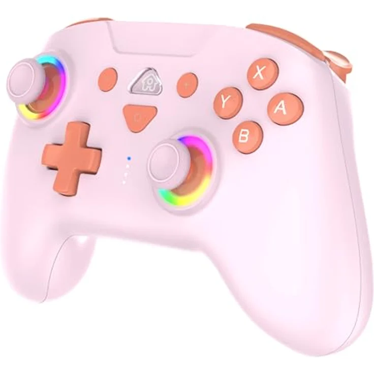 Subsonic 147437, Kabelloses Gamepad für Nintendo Switch mit D-Pad, Home Button, Turbo-Funktion, Mehrfarbig, 600 mAh Akku, bis zu 10 Stunden Spielzeit – Bild 1