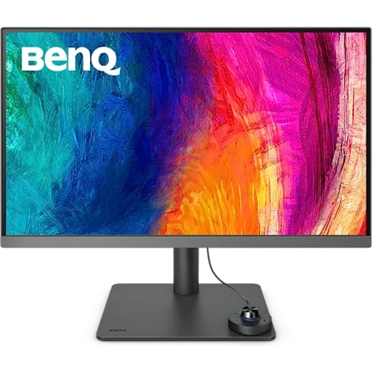BenQ PD2706U, 27" 4K UHD Designer-Monitor mit 95% DCI-P3, USB-C und KVM-Switch – Bild 2