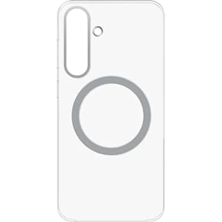 Designed for Samsung Yucuan Clear Magnet Case für Galaxy S25 FE, Transparentes Smartphone-Cover mit integriertem Magnet und Qi2-Charger-Kompatibilität, Schutz vor Kratzern und Stößen