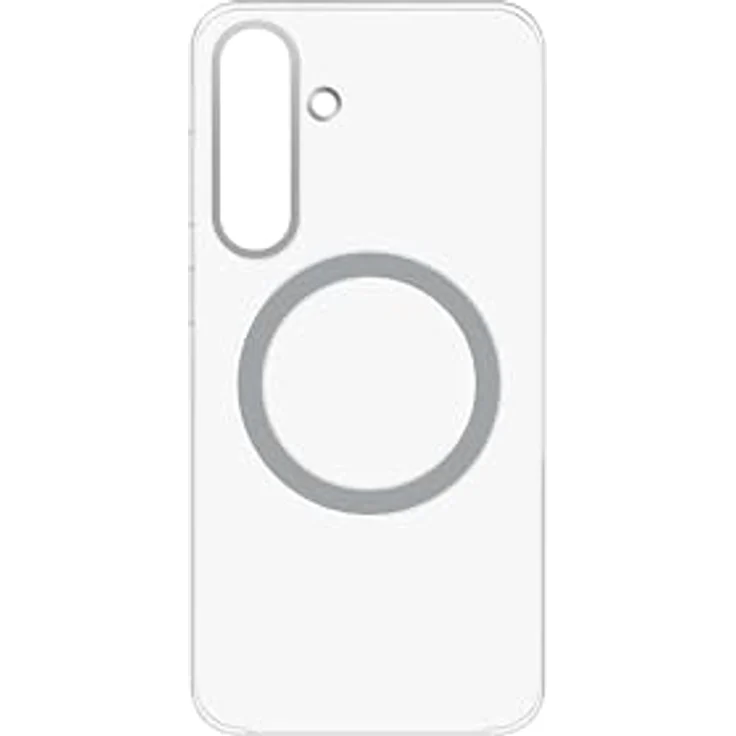 Designed for Samsung Yucuan Clear Magnet Case für Galaxy S25 FE, Transparentes Smartphone-Cover mit integriertem Magnet und Qi2-Charger-Kompatibilität, Schutz vor Kratzern und Stößen – Bild 1