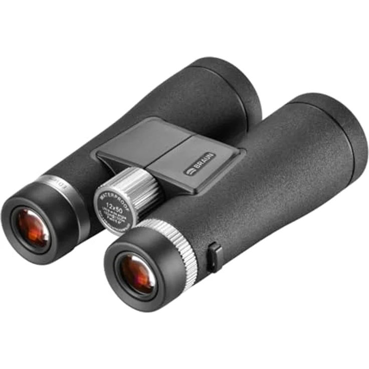 Braun Photo ED 12x50 Fernglas, Hochleistungsfernglas mit 12-facher Vergrößerung und lichtstarkem 50-mm-Objektiv, wasserdicht und beschlagfrei – Bild 2
