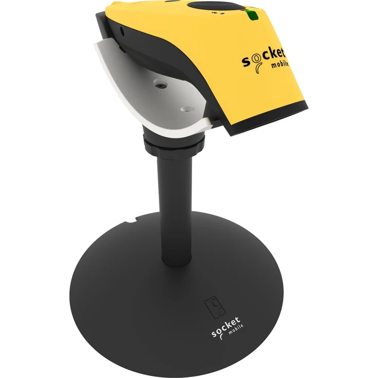 Socket SocketScan S720, tragbarer Barcode-Scanner für 1D- und 2D-Barcodes, kabellos, Bluetooth, hochauflösend, gelb – Bild 1