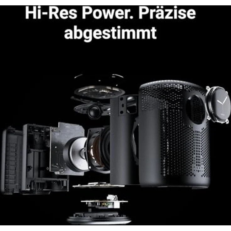 WIIM WiiM Sound, Streaming- & Netzwerkplayer mit 100 W klangstarkem Lautsprecher, weiß – Bild 3