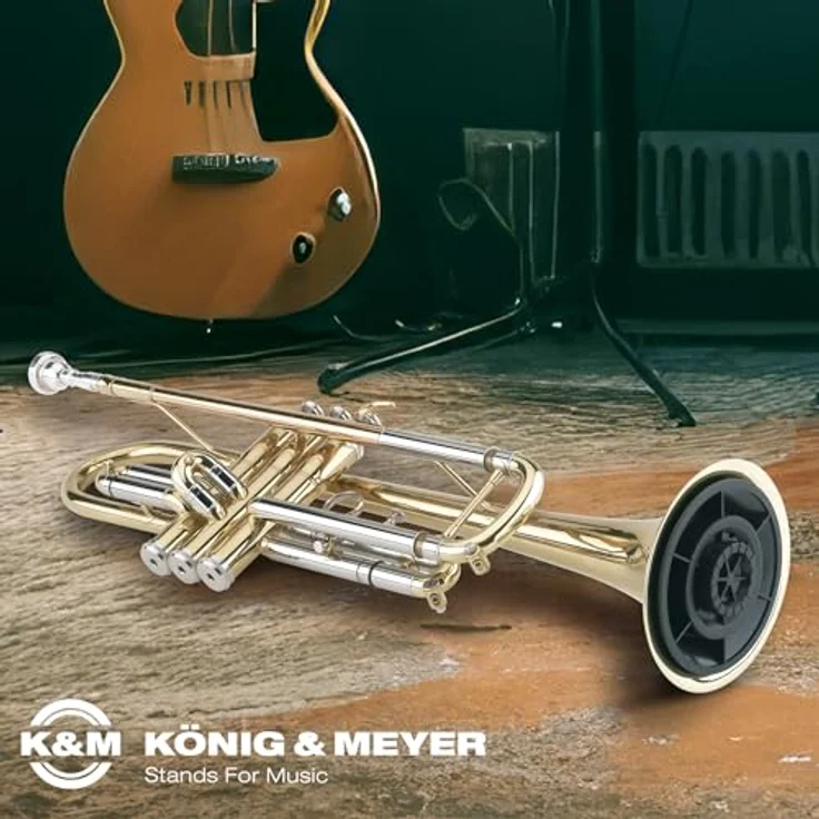 K&M 15213 Trompetenständer schwarz - Preisvergleich – Bild 4