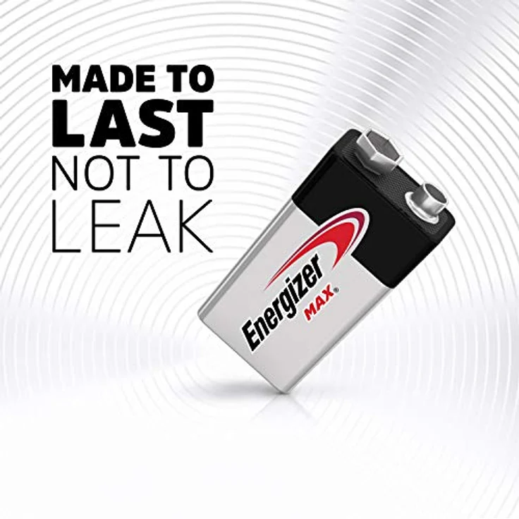 Energizer Max 9V Alkali Batterien, 2 Stück – Bild 4