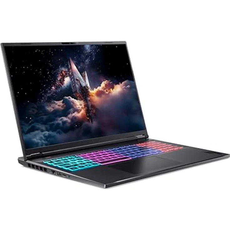 Acer Nitro 18 AI (AN18-61-R8HK) Gaming Laptop, 18" WQXGA IPS 165Hz, AMD Ryzen AI 9 365, 32 GB RAM, 1 TB SSD, NVIDIA GeForce RTX 5060, Windows 11, QWERTZ, schwarz – Bild 3