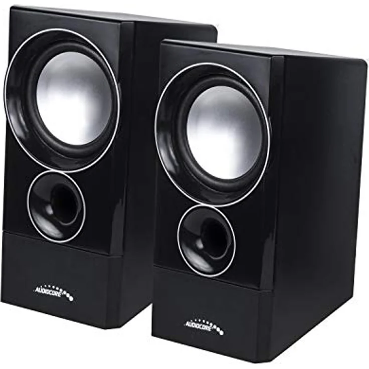 Audiocore AC910 2.1 Bluetooth Multimedia Lautsprechersystem Lautsprecher Subwoofer 280W P.M.P.O. Radio SD-Kartenslot AUX – Bild 2