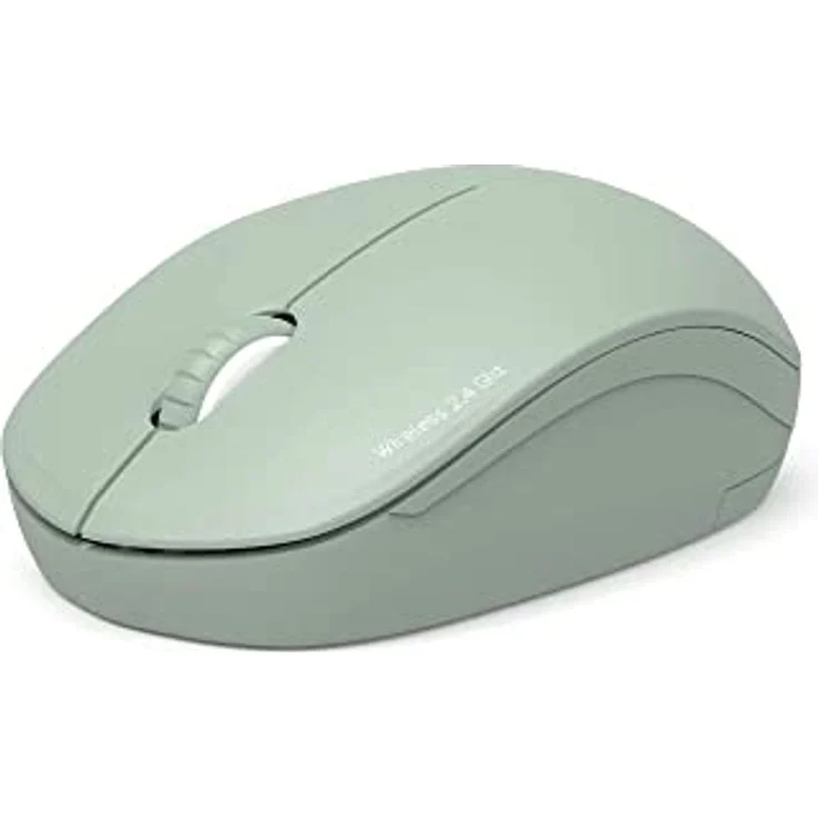 Port Designs Anschluss für kabellose Maus, PC, kabellos, 2,4 GHz, Kollektion 2 für Computer – optischer Sensor 1600 DPI – 3 Tasten – kompakt, beidhändig & leise, olivgrün – Bild 2