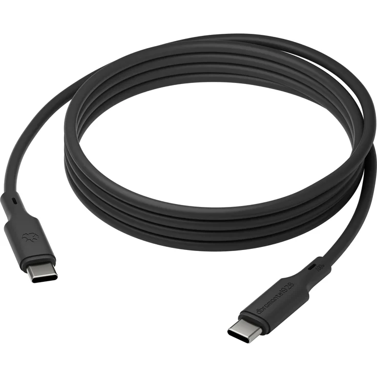 dbramante1928 CB20CCBL7239, USB C Kabel 2 m, 100 W, schwarz mit Power Delivery Technologie