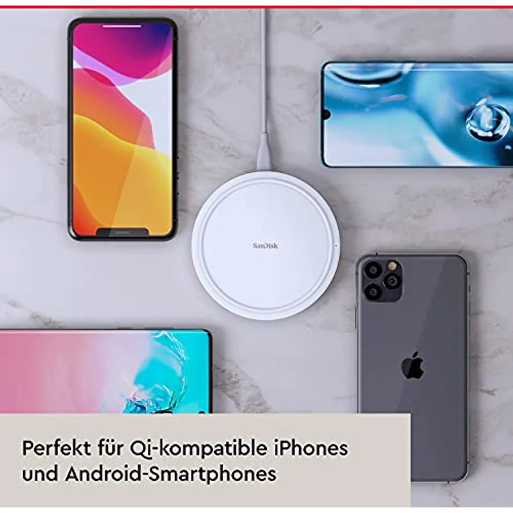 SanDisk Ixpand Wireless Charger Pad 15 W (ohne Netzteil) – Bild 4