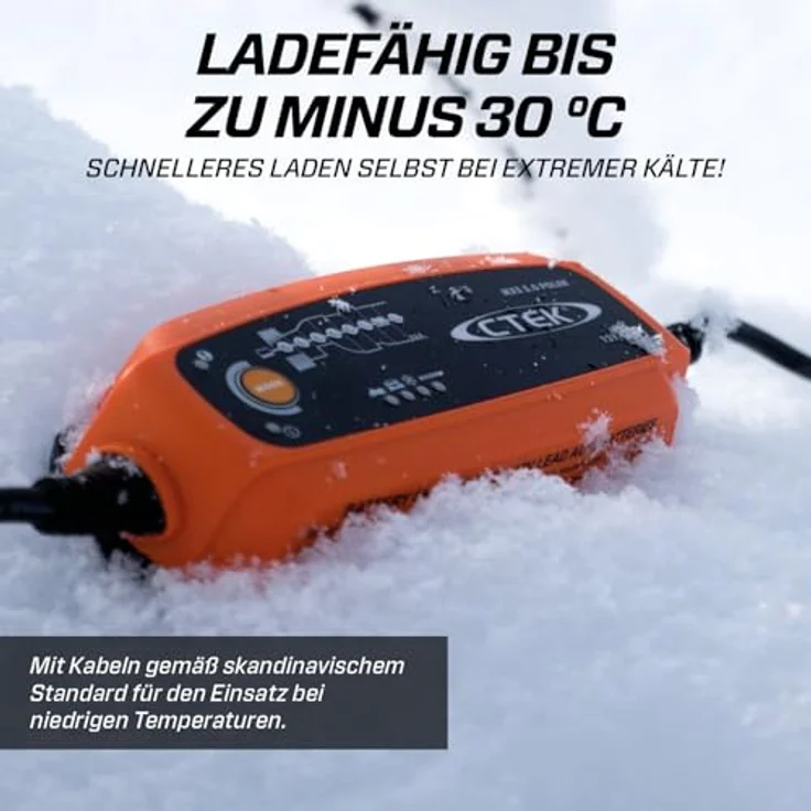CTEK MXS 4.3 Polar Batterieladegerät, 12V 5.0 Amp – Bild 4