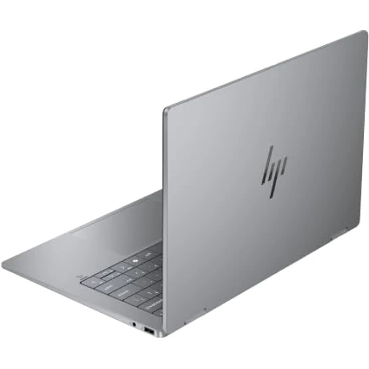 HP OmniBook X Flip 2-in-1 Laptop, 14" 2K Touchscreen, AMD Ryzen AI 7, 16GB RAM, 512GB SSD, Win11, QWERTZ - Silber – Bild 4