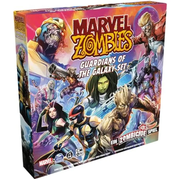 CMON | Marvel Zombies: Guardians of the Galaxy – Ein Zombicide Spiel | Erweiterung | Kennerspiel | Dungeon Crawler | 1-6 Spieler | Ab 14+ Jahren | 60 Minuten | Deutsch