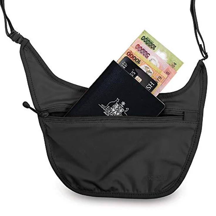 Pacsafe Coversafe S80 Anti-Diebstahl Secret Body Beutel, Schwarz – Bild 4