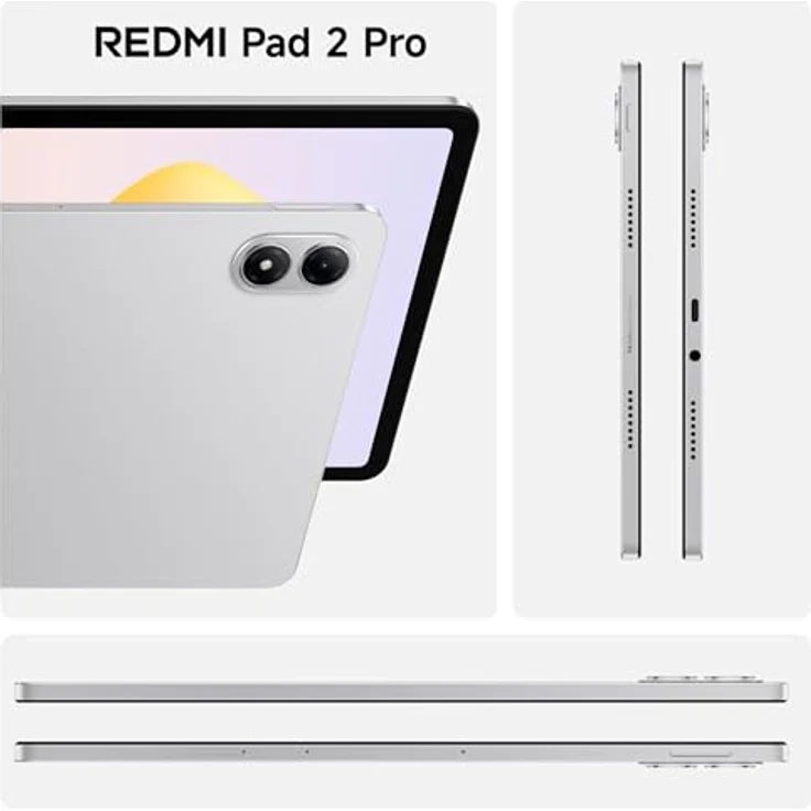 XIAOMI Redmi Pad 2 Pro, Tablet mit 6 GB RAM und 128 GB ROM, Silber – Bild 2