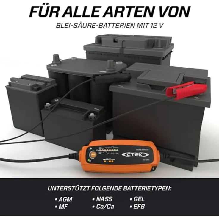 CTEK MXS 4.3 Polar Batterieladegerät, 12V 5.0 Amp – Bild 5