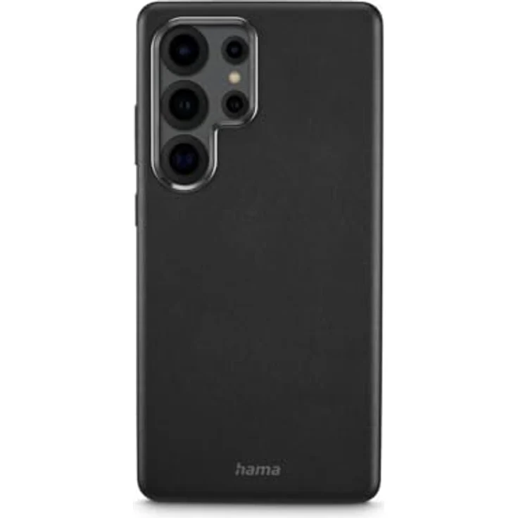 Hama Schutzhülle für Samsung Galaxy S25 Ultra Premium [Schutzhülle aus Kunstleder] [Schutzhülle aus recycelten Materialien] – Schwarz – Bild 2