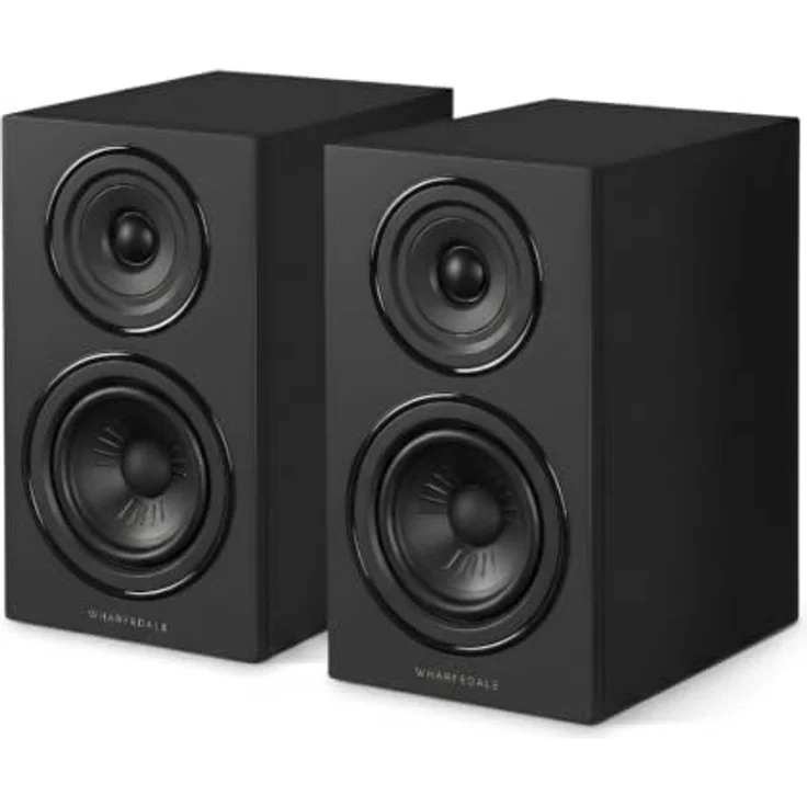 WHARFEDALE Diamond 12.0i, Regal-Lautsprecher mit 100 mm Klarity-Tief-/Mitteltöner und 25 mm Textilkalotte, Bassreflexgehäuse, schwarz – Bild 1