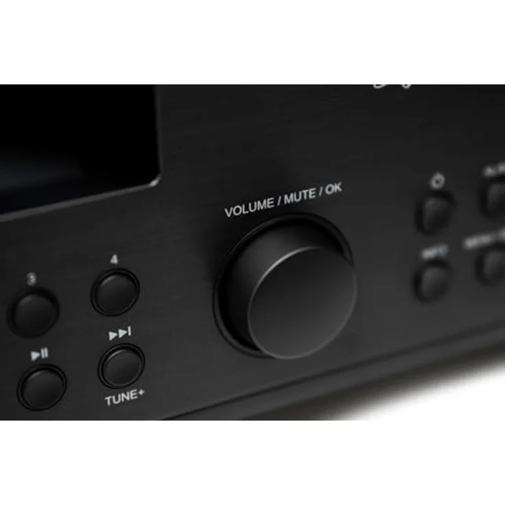 Block Symphonie Schwarz (AB10219-02), Kompaktanlage mit HiFi Sound, Triple-Tuner (UKW | DAB+ | Internetradio), Bluetooth, CD-Player, Wireless Charging und dimmbarem Farbdisplay – Bild 4
