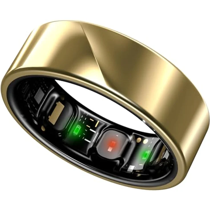 Noise Luna-Ring, Smart-Ring zur Gesundheitsüberwachung, Schlaf- und Aktivitätstracking, KI-gestützte Empfehlungen, Größe 10 – Bild 1
