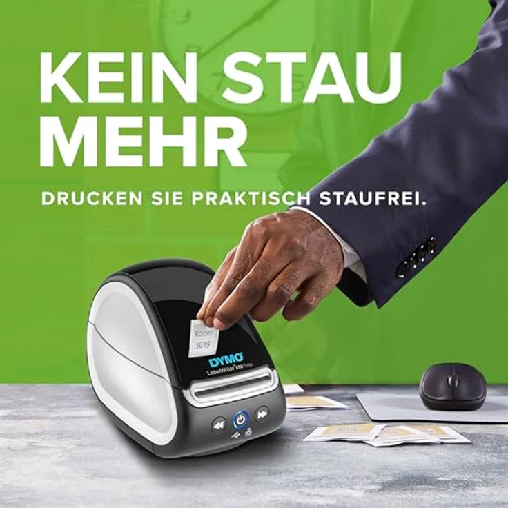 DYMO LabelWriter 550 Turbo Etikettendrucker (USB & Ethernet, Thermodirekt, 300 dpi) (2112723) – Bild 3