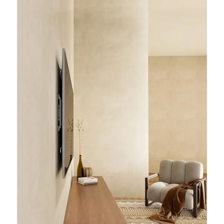 Kruger&Matz KM1307, TV-Wandhalterung für 37-75" bis 50kg, Ultra Slim, VESA-kompatibel, neigbar+3°/-3° – Bild 16