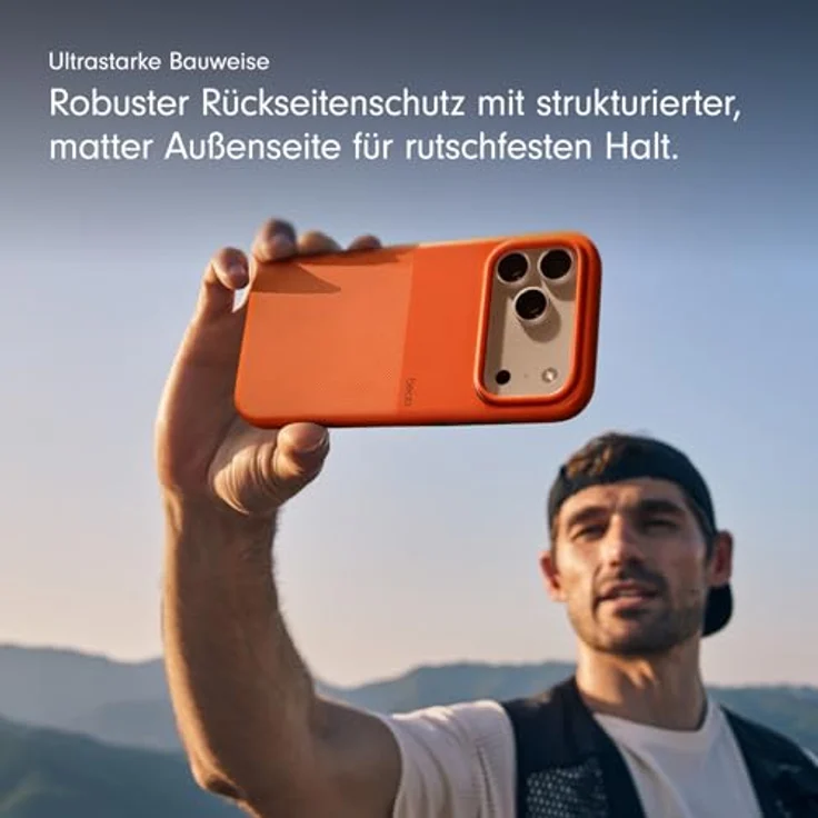 Beats Rugged Case with MagSafe für Apple iPhone 17 Pro, robuste Smartphone Hülle mit Kamerasteuerung, orange – Bild 5